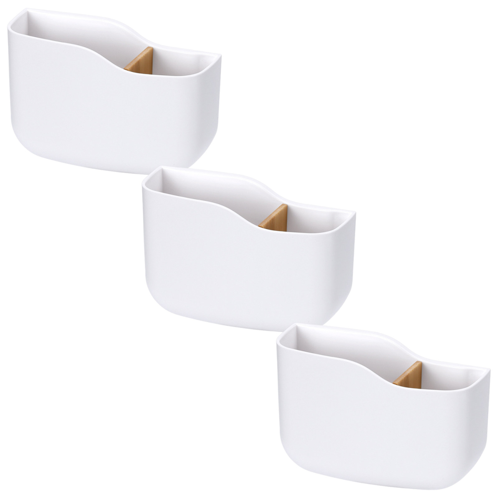 Food Storage Boxes - 3 peças: suporte de parede para