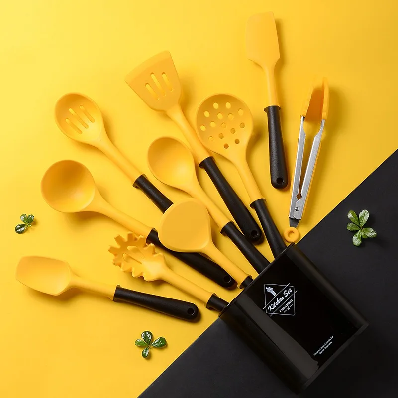 Food Storage Yellow - Conjunto de 10 Utensílios de Cozinha