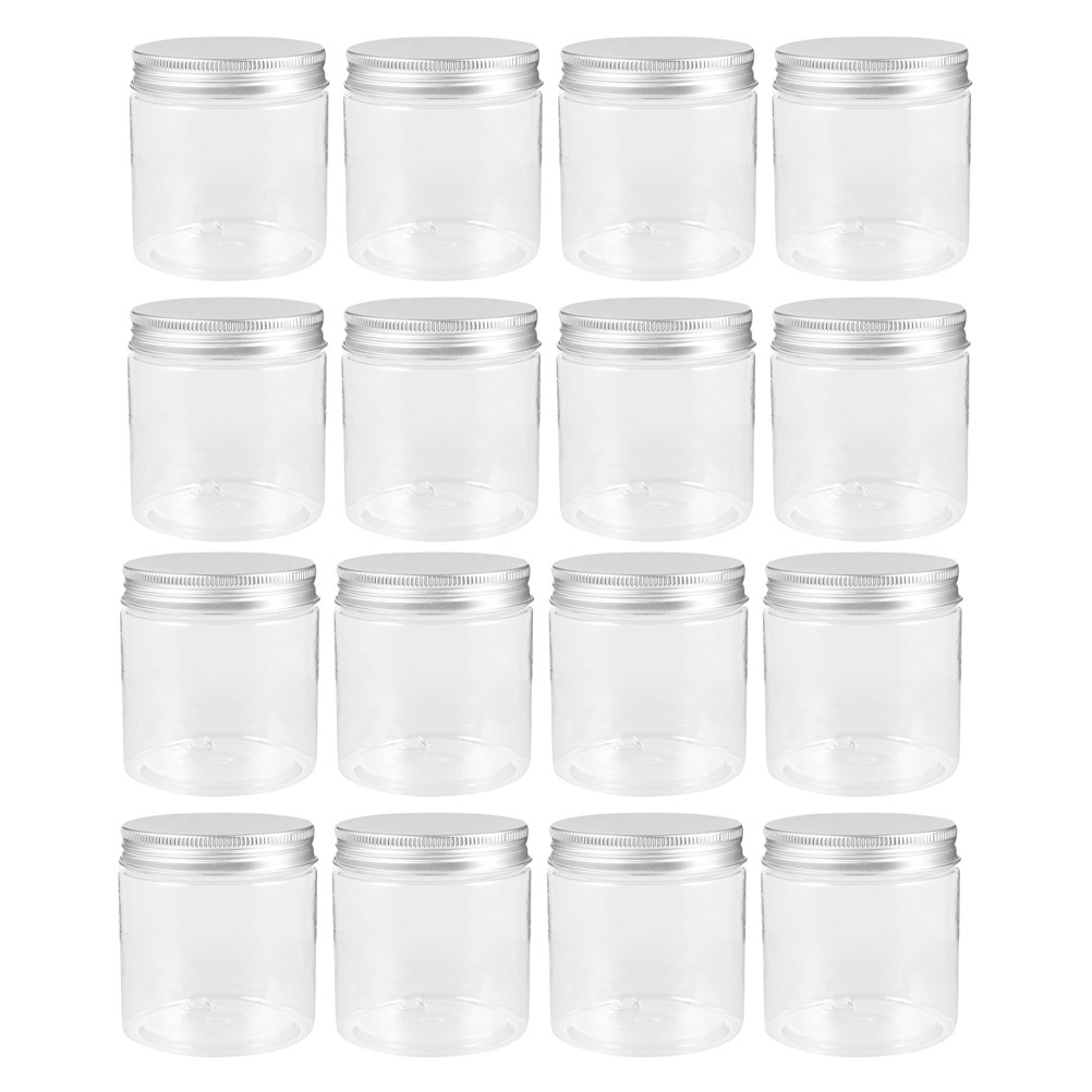 Food Storage Plastic Container - 20 unidades de potes transparentes para