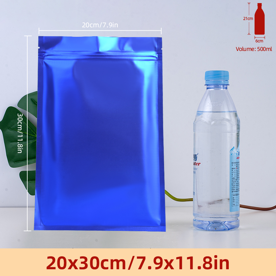 Food Storage Small - 100 unidades de bolsas com zíper