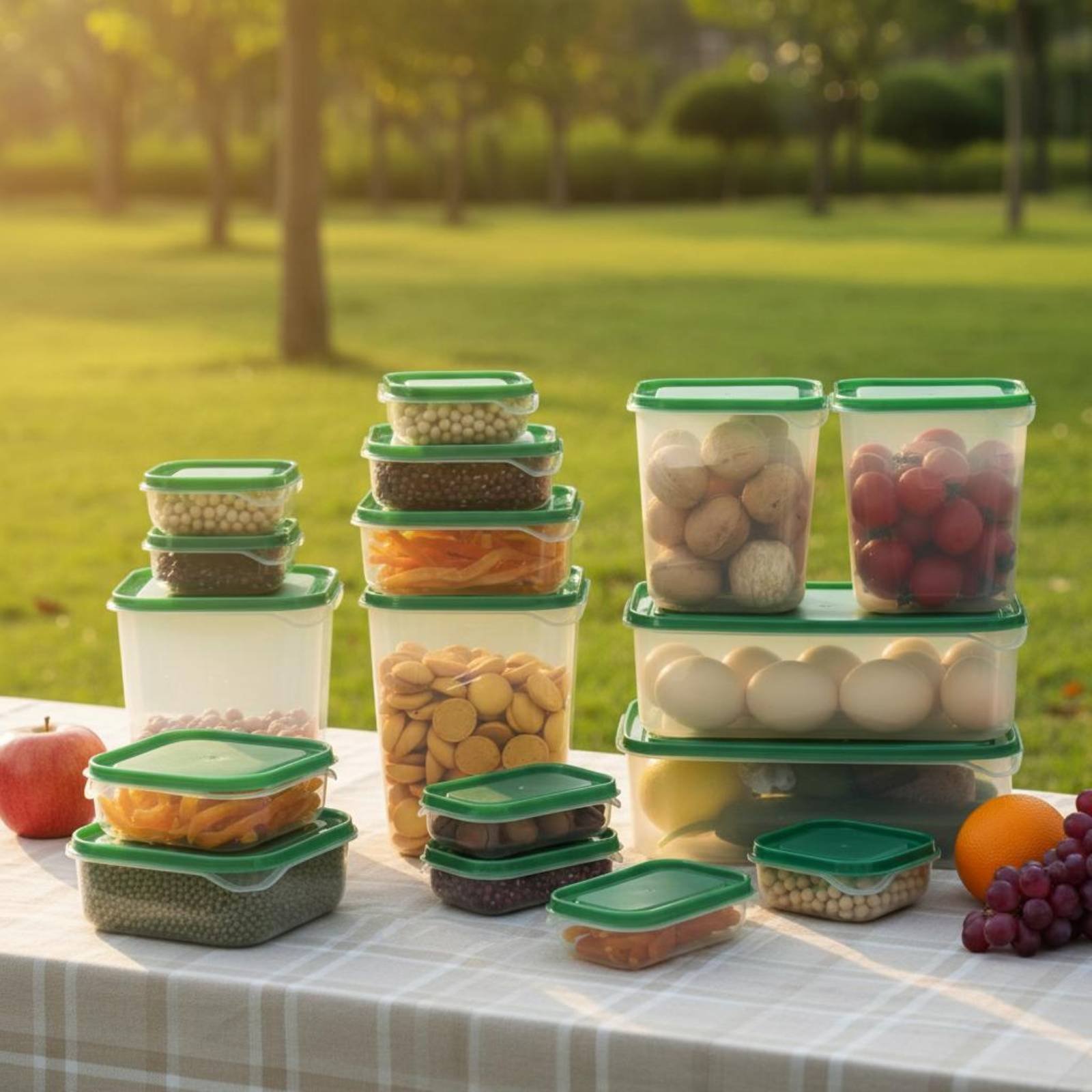 Conjunto de 17 Caixas de Armaz - Food Storage Plastic Container avaliação e preço