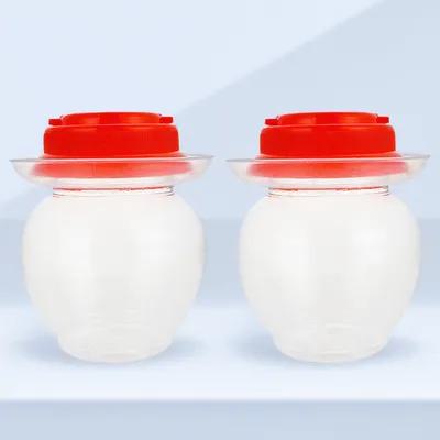 2 unidades de potes de plástic - Food Storage Plastic Container avaliação e preço