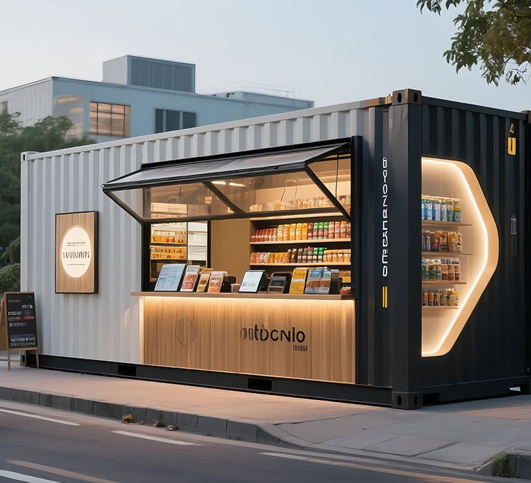 Quiosque de Café em Container  - Food Storage Heat avaliação e preço