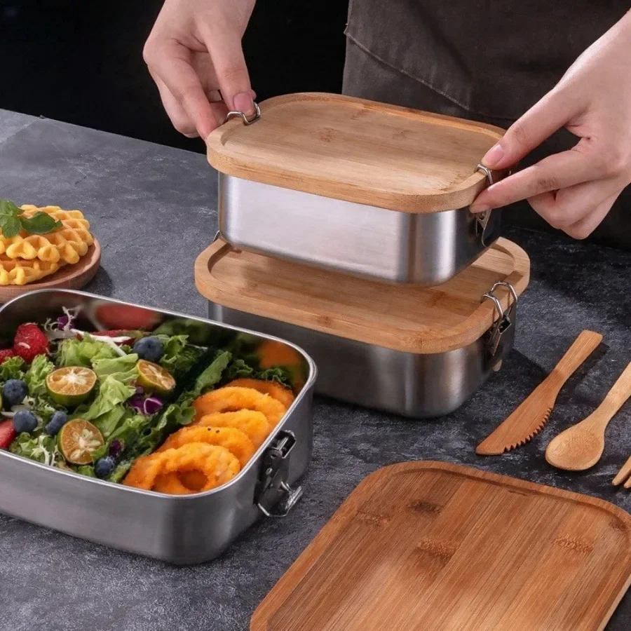 Nova Lancheira de Aço Inoxidáv - Food Storage Heat avaliação e preço