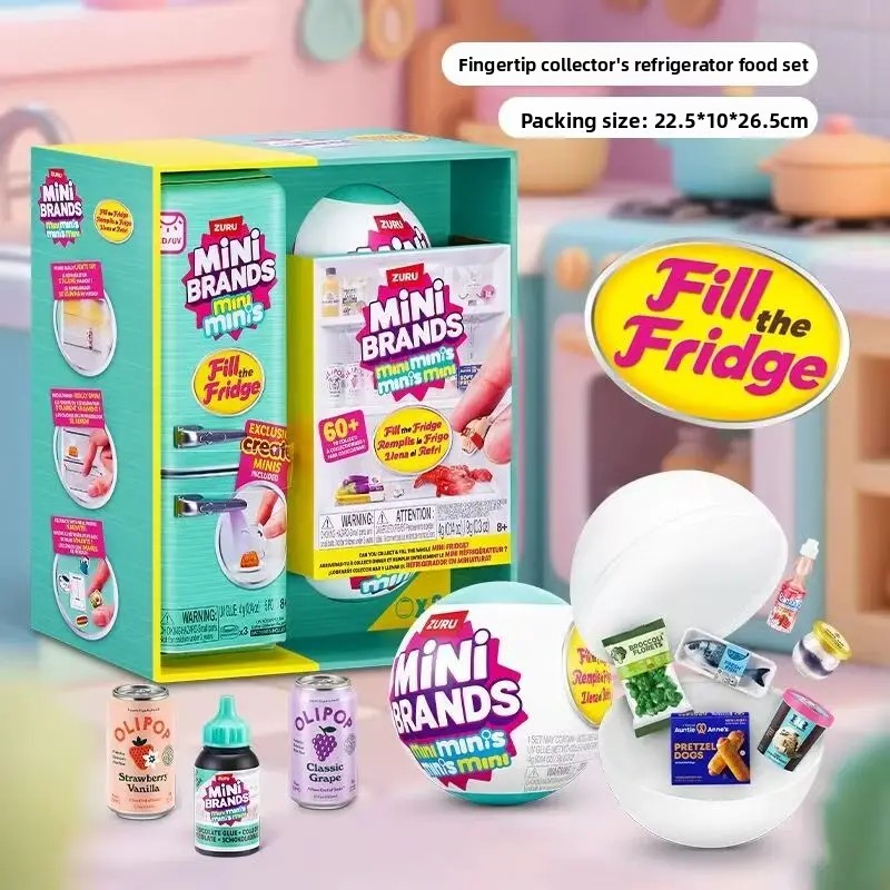 Mini Brands Fill The Fridge Bl - Food Storage Small avaliação e preço