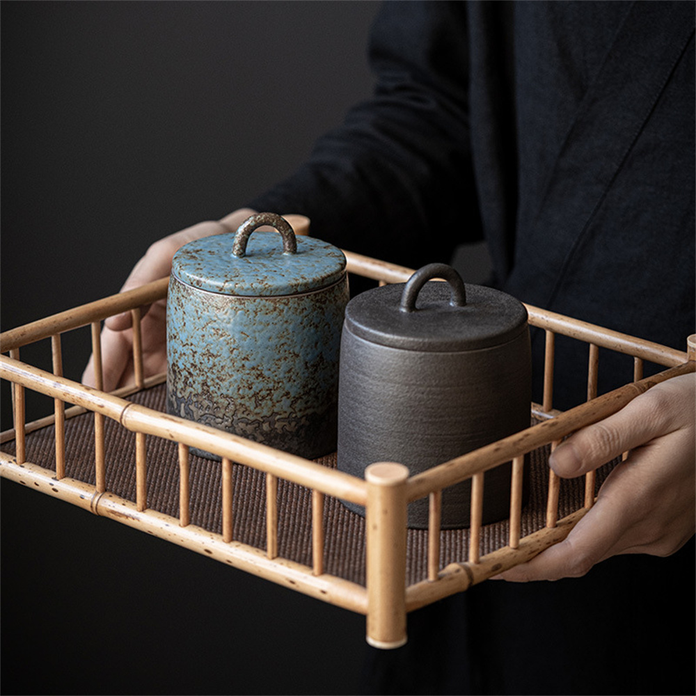 Caddy de chá de cerâmica, fras - Food Storage Small avaliação e preço