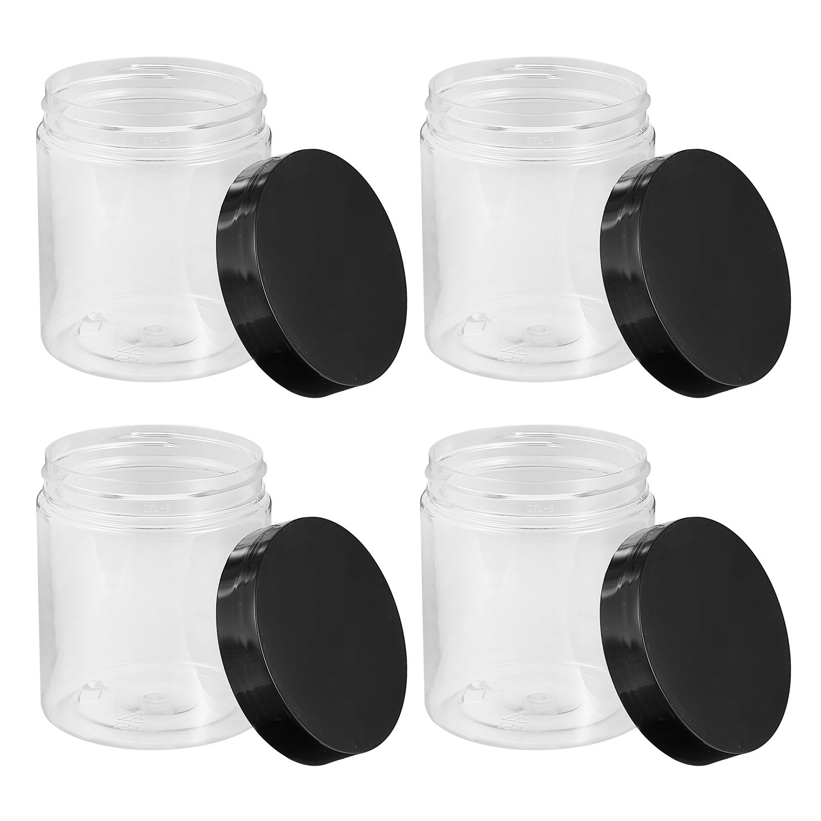 12 Potes de Plástico Transpare - Food Storage Plastic Container avaliação e preço
