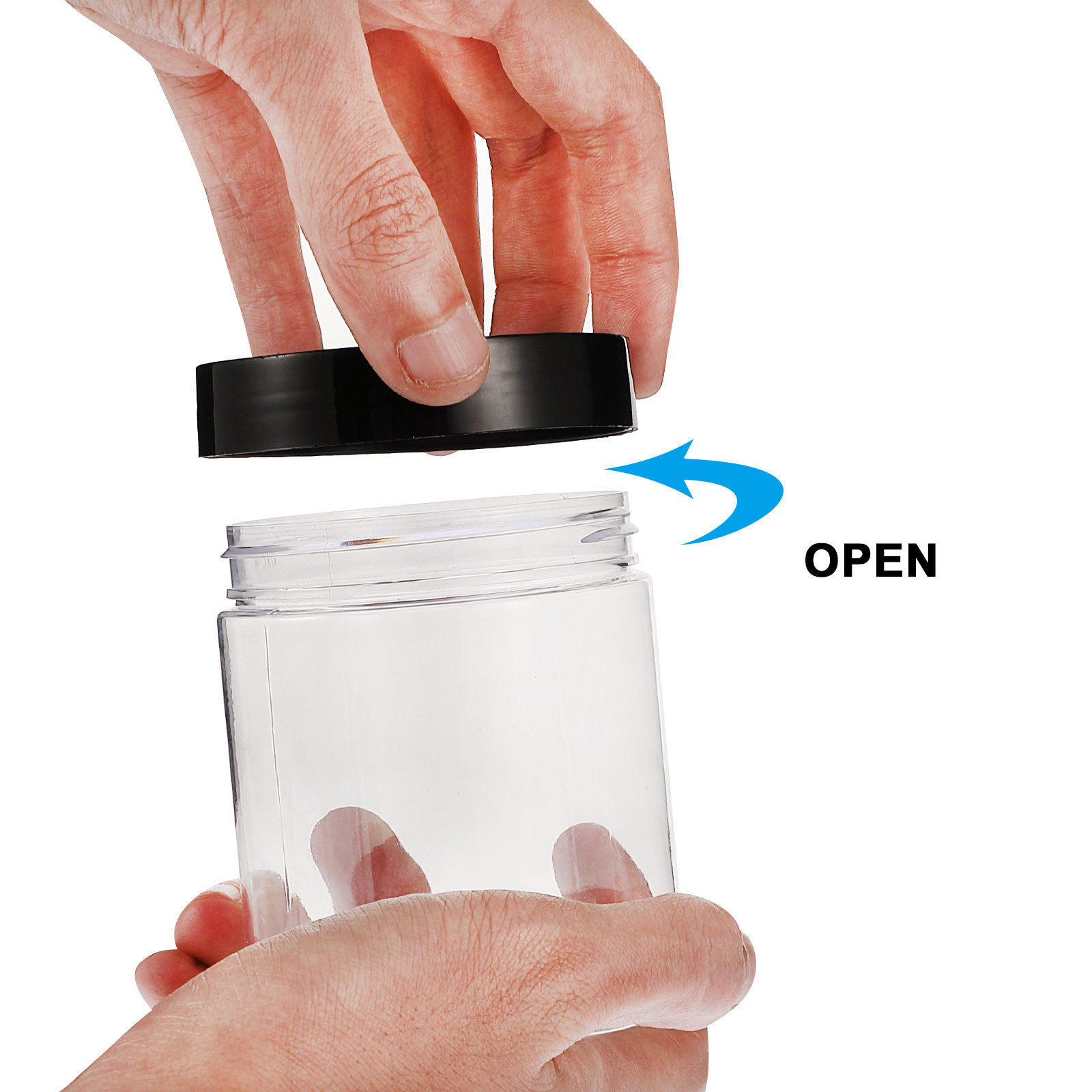 12 Potes de Plástico Transpare - Food Storage Plastic Container avaliação e preço