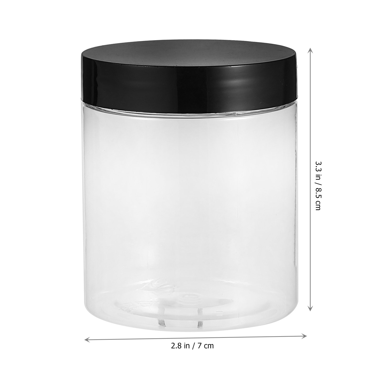 12 Potes de Plástico Transpare - Food Storage Plastic Container avaliação e preço