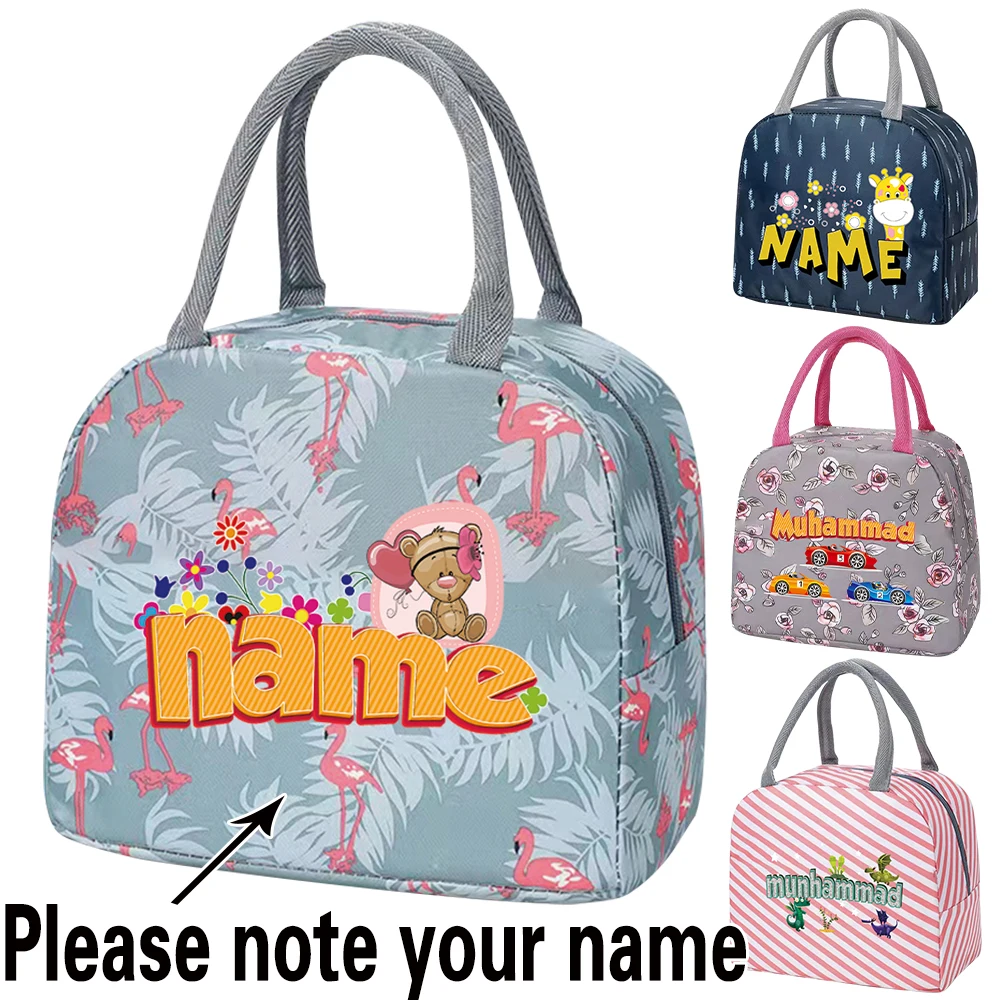 Bolsa de almoço com nome perso - Food Storage Name avaliação e preço