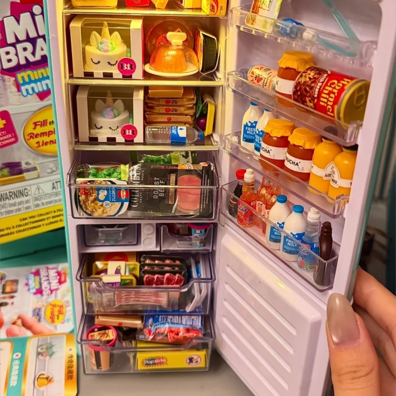 Mini Brands Fill The Fridge Pl - Food Storage Small avaliação e preço