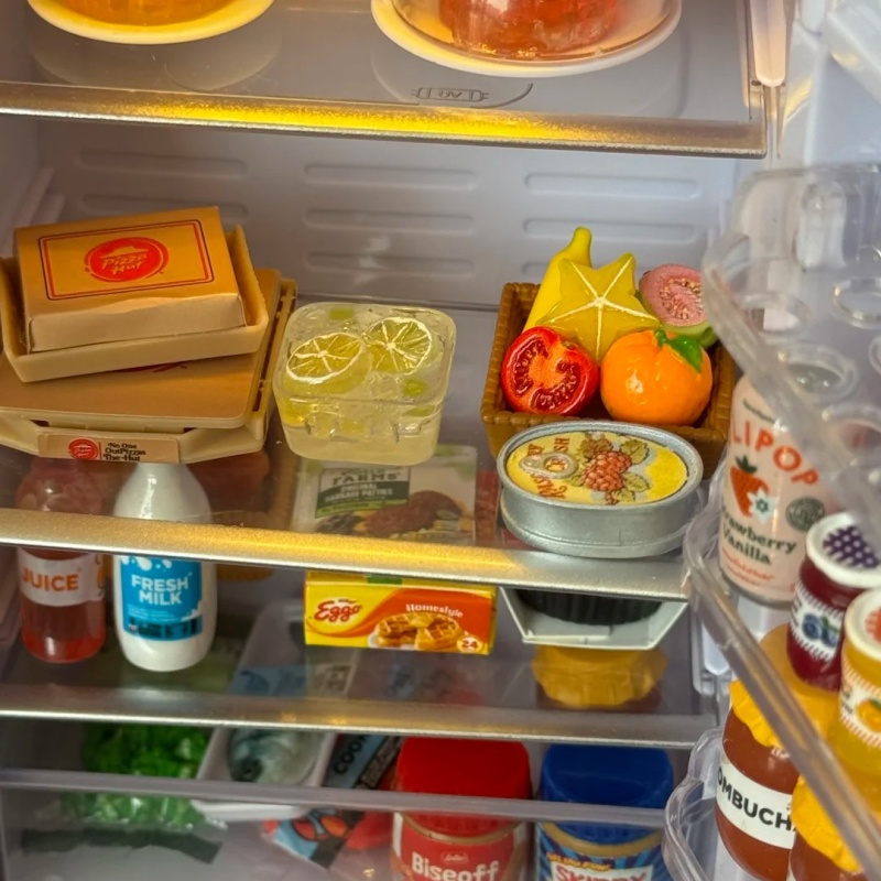 Mini Brands Fill The Fridge Pl - Food Storage Small avaliação e preço