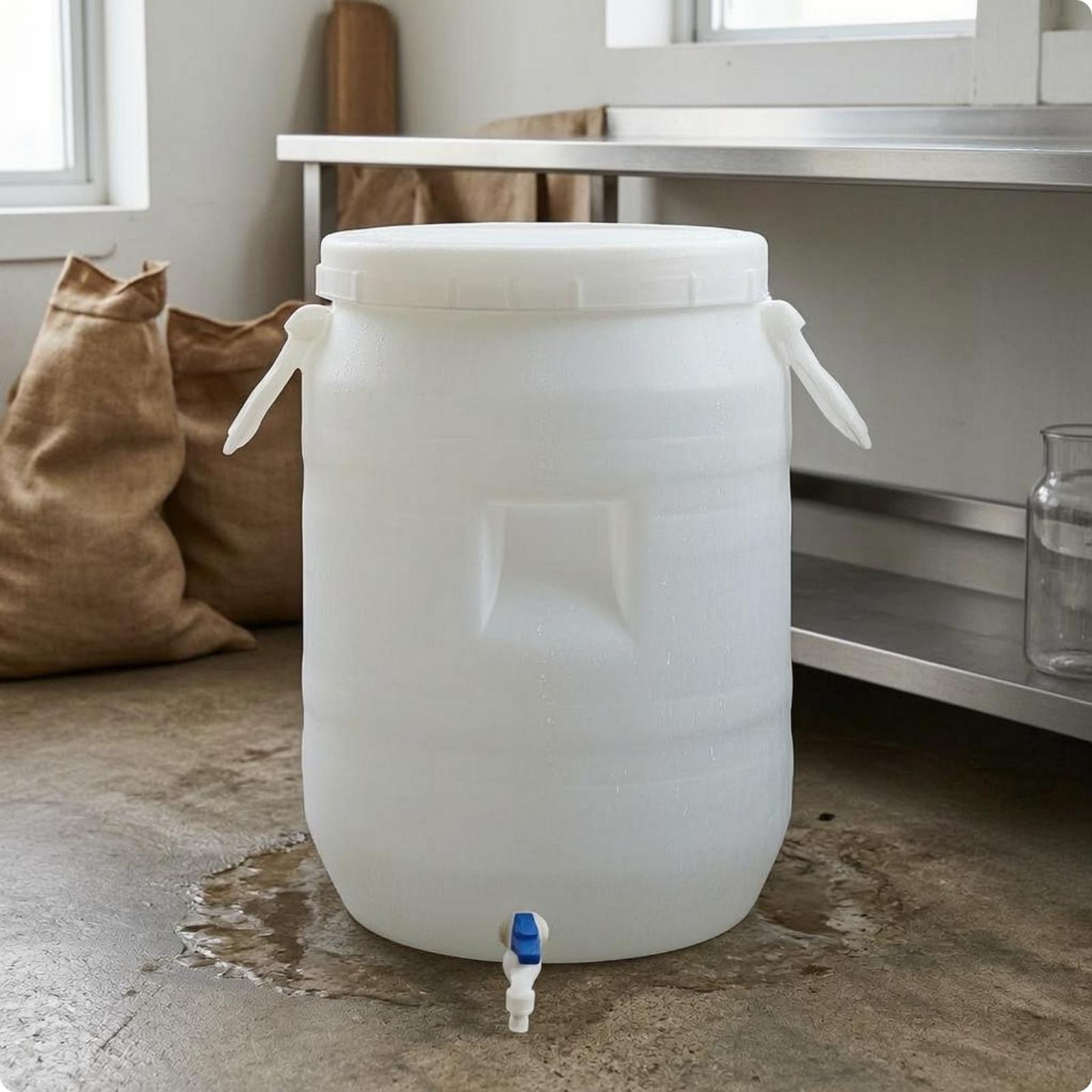 Barril de Armazenamento de Plá - Food Storage Plastic Container avaliação e preço