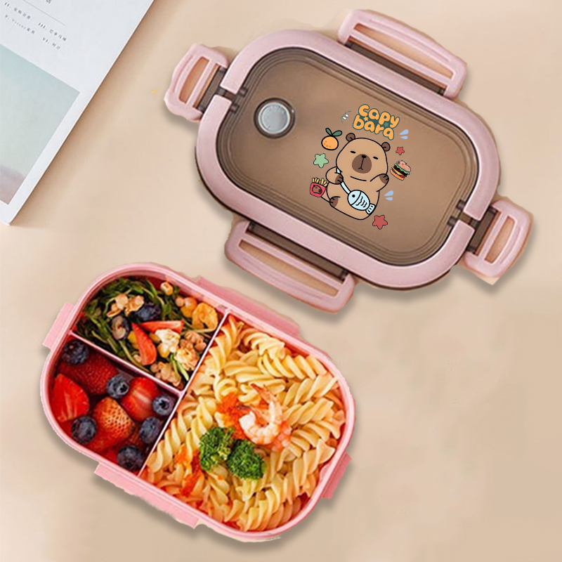 Capivara bento lancheira anime - Food Storage Boxes avaliação e preço