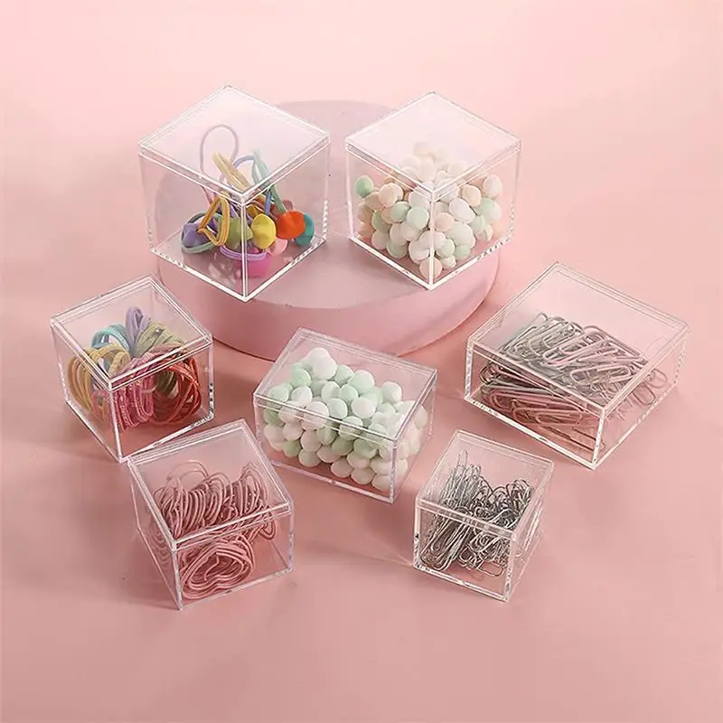12pçs caixas acrílicas transpa - Food Storage Organization avaliação e preço