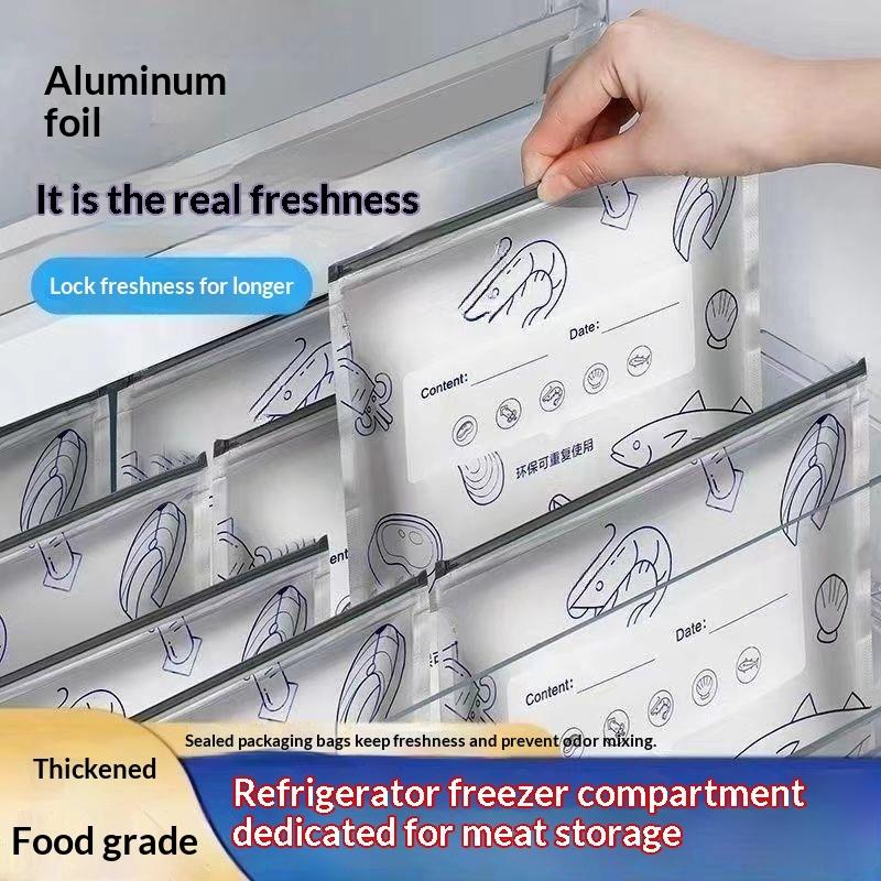 NOVO Kit com 50 Sacos Reutiliz - Food Storage Organization avaliação e preço