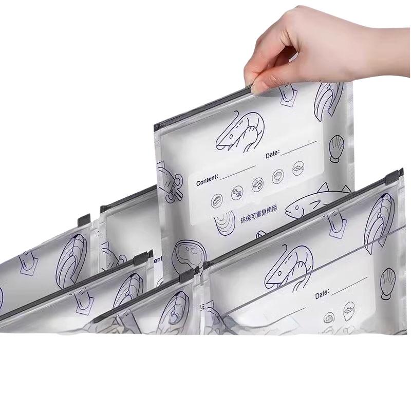 NOVO Kit com 50 Sacos Reutiliz - Food Storage Organization avaliação e preço