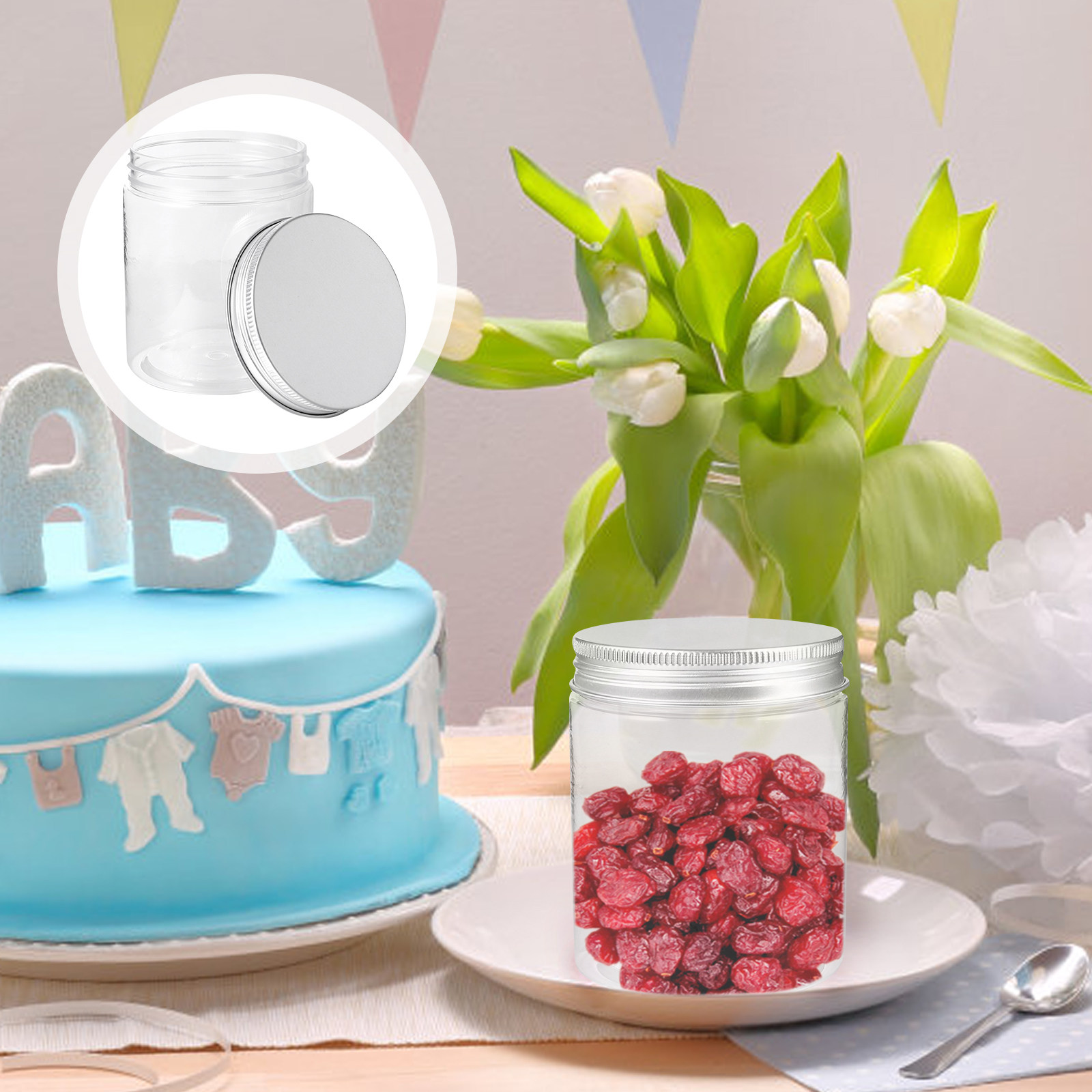12 Potes de Armazenamento de P - Food Storage Plastic Container avaliação e preço