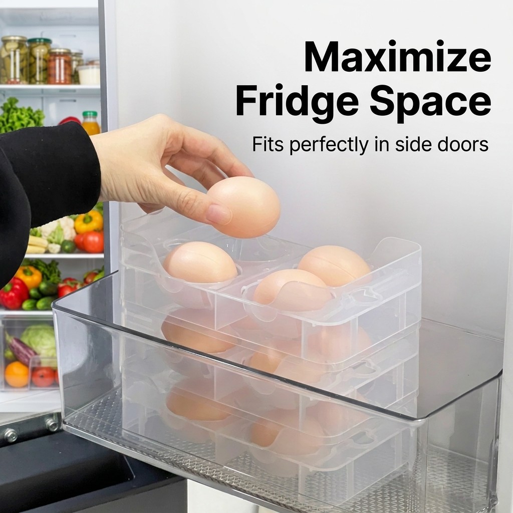 Organizador de Ovos Empilhável - Food Storage Organization avaliação e preço