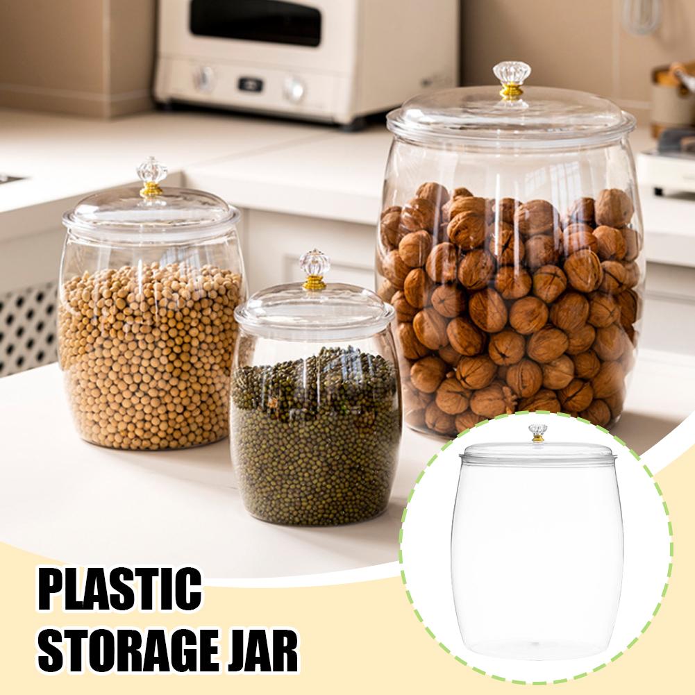 Grande Pote Plástico Transpare - Food Storage Plastic Container avaliação e preço