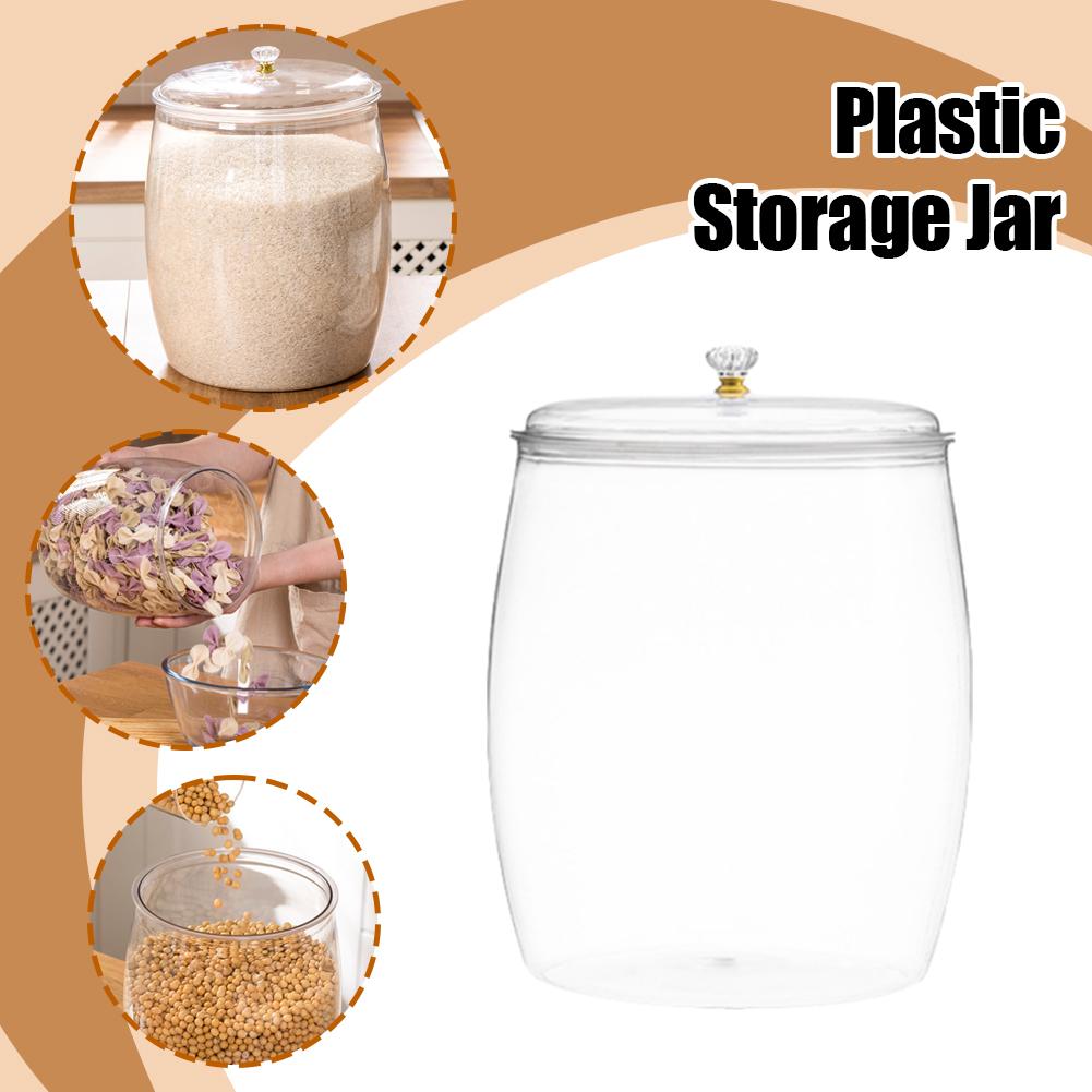 Grande Pote Plástico Transpare - Food Storage Plastic Container avaliação e preço