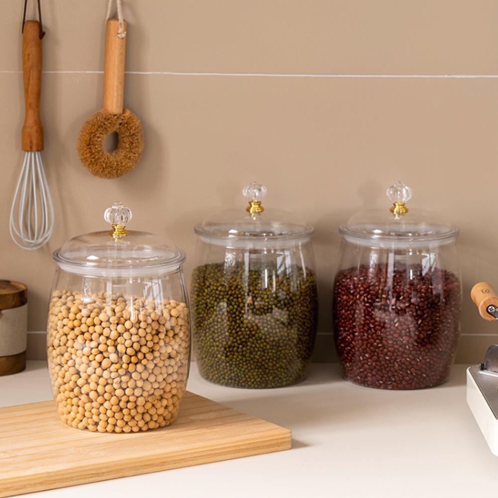 Grande Pote Plástico Transpare - Food Storage Plastic Container avaliação e preço