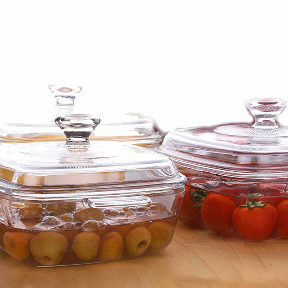 1 unidade de tigela de vidro t - Food Storage Heat avaliação e preço