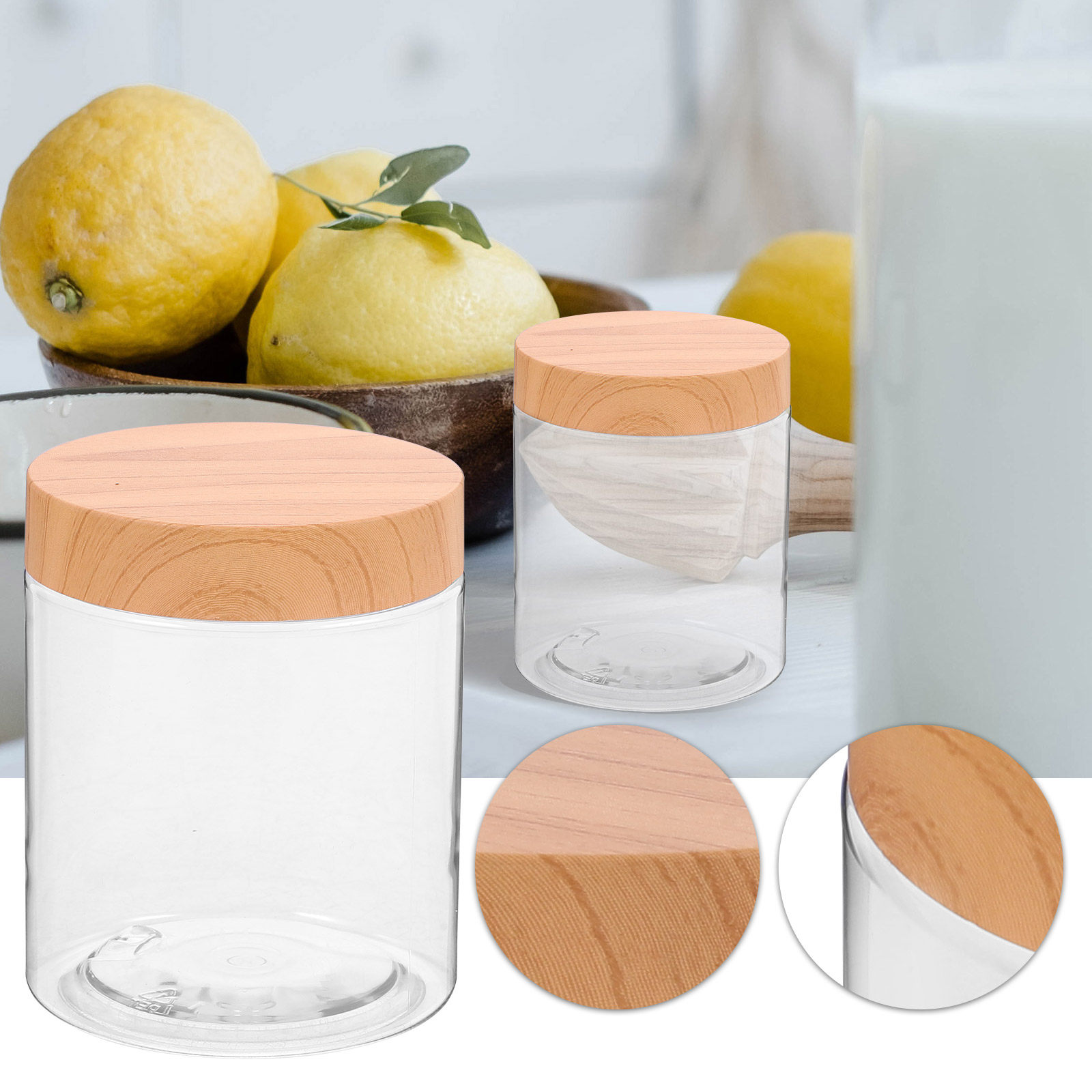 6 recipientes de armazenamento - Food Storage Plastic Container avaliação e preço