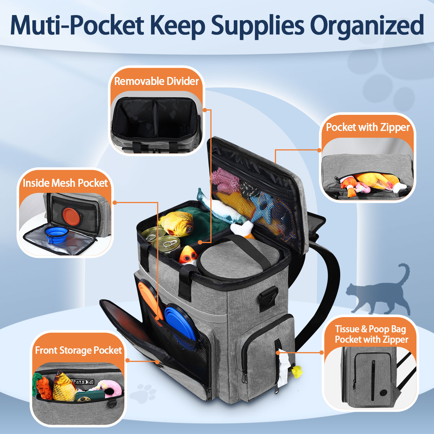 Petskd bolsa organizadora para - Food Storage Organization avaliação e preço