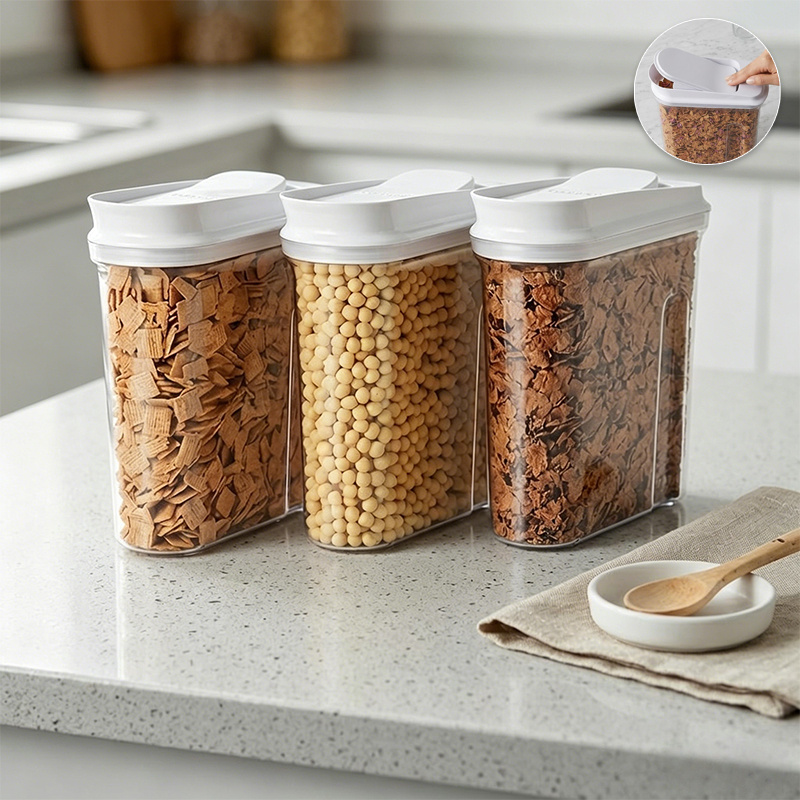 Recipientes Herméticos para Ar - Food Storage Organization avaliação e preço